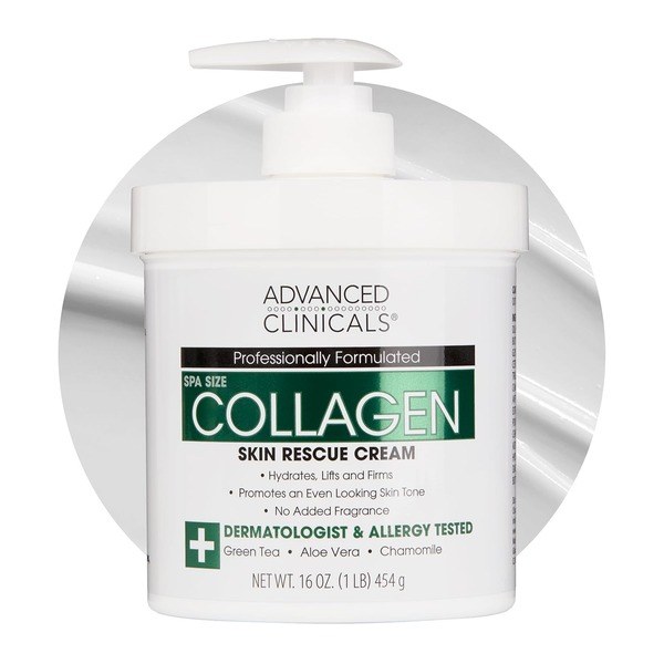 Advanced Clinicals Advanced Clinicals Collagen Cream Body Lotion - Front View - for Sale in Kenya
