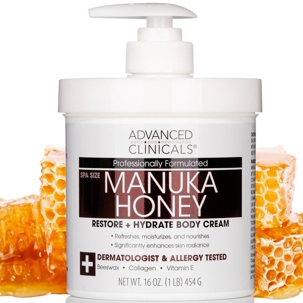 Advanced Clinicals Advanced Clinicals Manuka Honey Body Cream - Supplement Product Image in Kenya