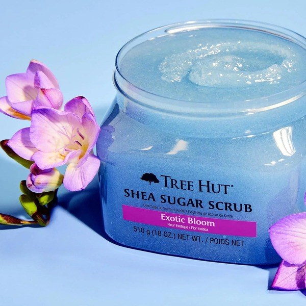 Tree Hut Tree Hut Exotic Bloom Shea Sugar Scrub - Angle View - for Sale in Kenya