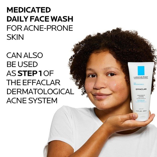 La Roche Posay La Roche-Posay Effaclar Medicated Gel Cleanser, 2% Salicylic Acid 200mls - Front View - for Sale in Kenya