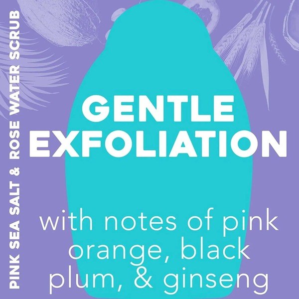 OGX OGX Sensitive + Pink Sea Salt & Rosewater Body Scrub - Back View - for Sale in Kenya