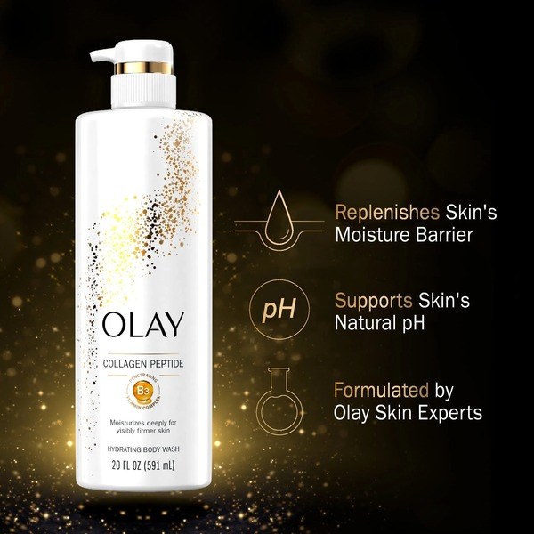 Olay Olay Elasticity Boosting Body Wash with Collagen - Angle View - for Sale in Kenya