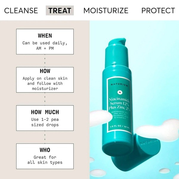 Naturium Naturium Niacinamide Face Serum 12% Plus Zinc 2% - Ingredients View - for Sale in Kenya