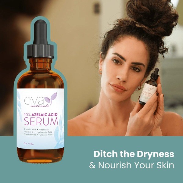 Eva Naturals Eva Naturals Azelaic Acid 10% Facial Serum, 2 oz. - Back View - for Sale in Kenya