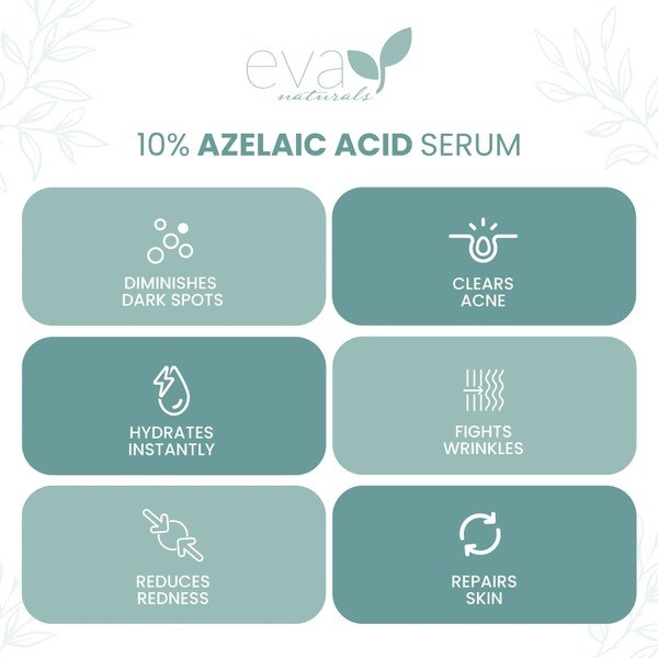 Eva Naturals Eva Naturals Azelaic Acid 10% Facial Serum, 2 oz. - Angle View - for Sale in Kenya