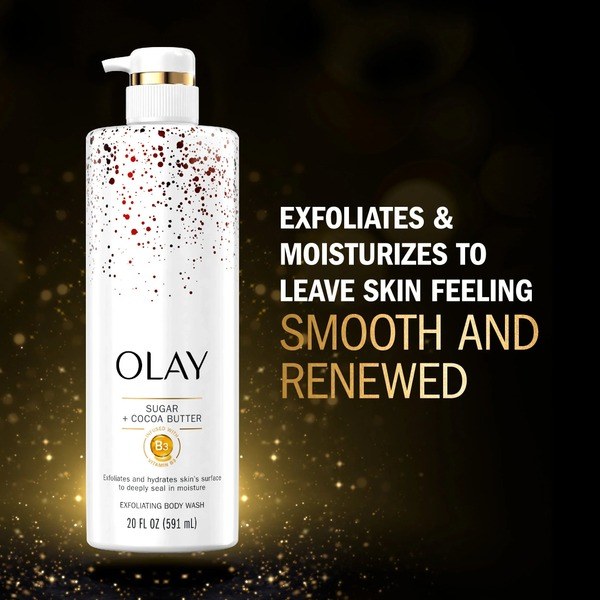 Olay Olay Sugar + Cocoa Butter Body Wash - Back View - for Sale in Kenya