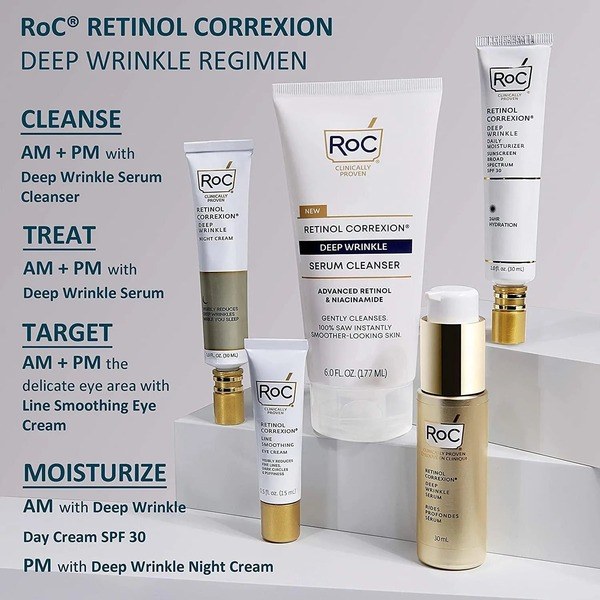 RoC RoC Retinol Correxion Deep Wrinkle Serum - Angle View - for Sale in Kenya
