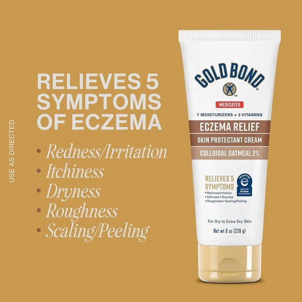 Gold Bond Gold Bond Medicated Eczema Relief Skin Protectant Cream - Back View - for Sale in Kenya