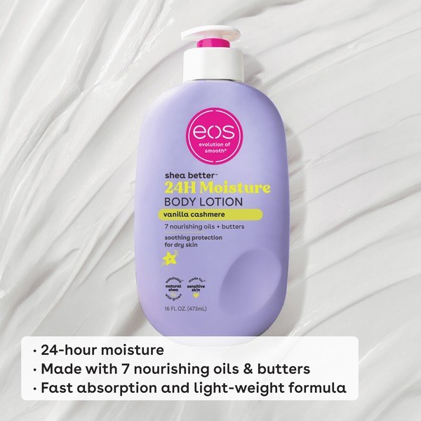eos eos Vanilla Cashmere Lotion, 16 fl oz - Angle View - for Sale in Kenya