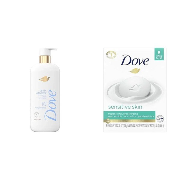 Dove Dove Fragrance Free Body Wash Ultra Sensitive - Back View - for Sale in Kenya