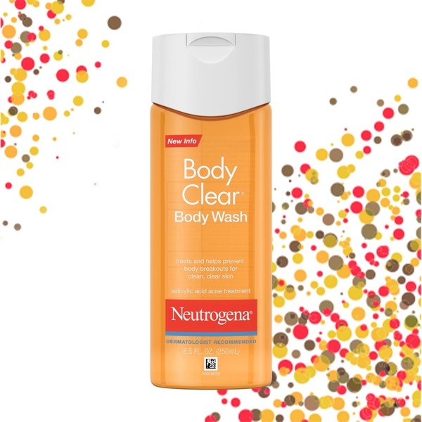 Neutrogena Neutrogena Body Clear Acne Body Wash, 2% Salicylic Acid - Ingredients View - for Sale in Kenya