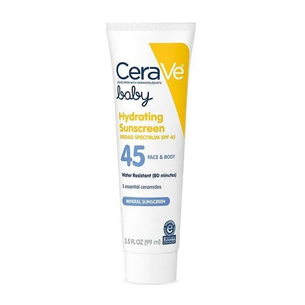 Cerave CeraVe Mineral Baby Sunscreen SPF 45 Baby Sun Lotion - Front View - for Sale in Kenya